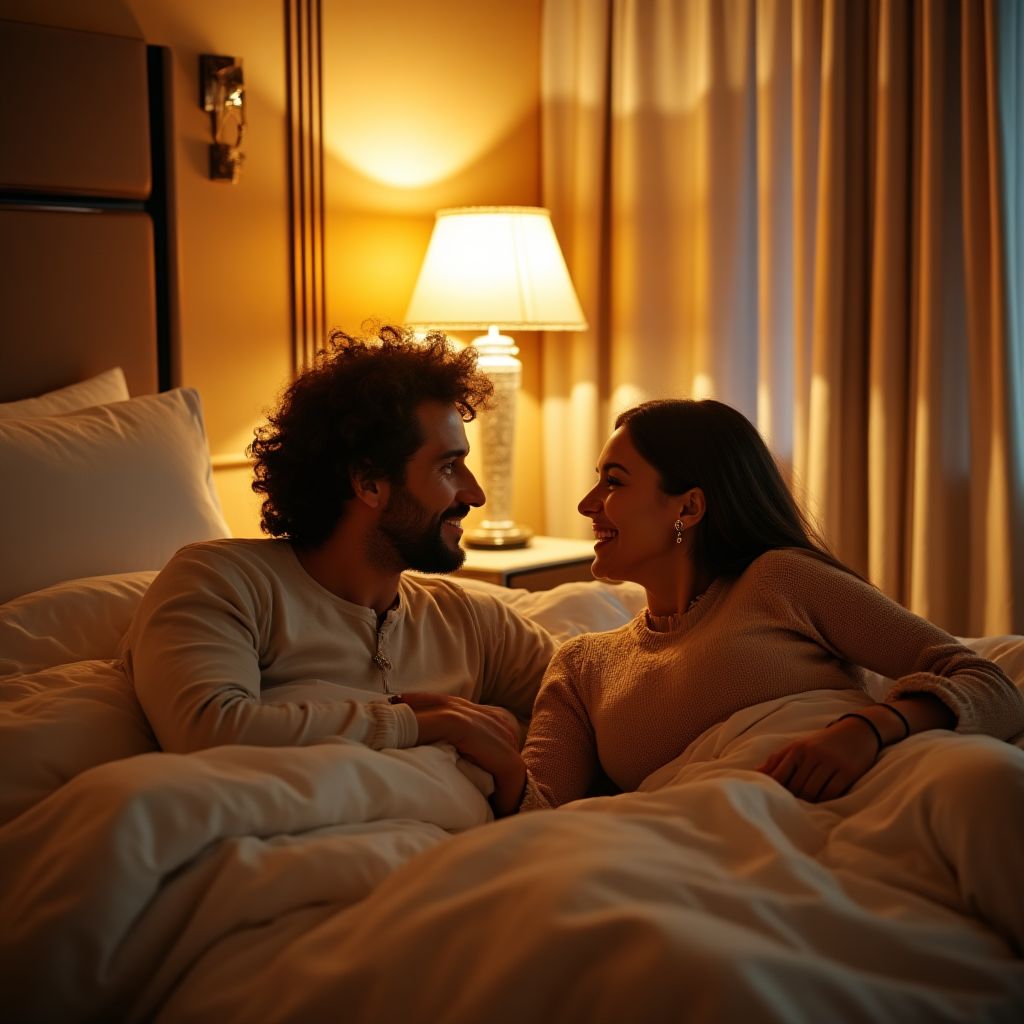 Para w luksusowym hotelu