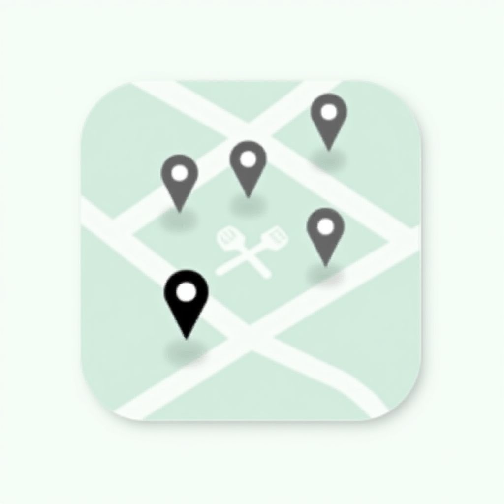 Mapa z lokalizacją hoteli