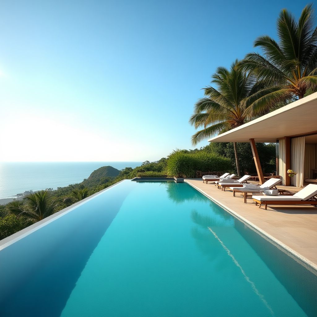 Resort z basenem